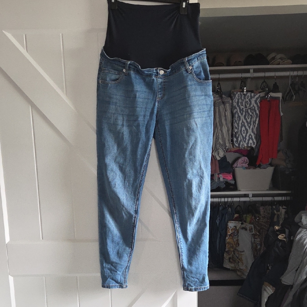 Time and Tru Maternity Skinny Jeans
